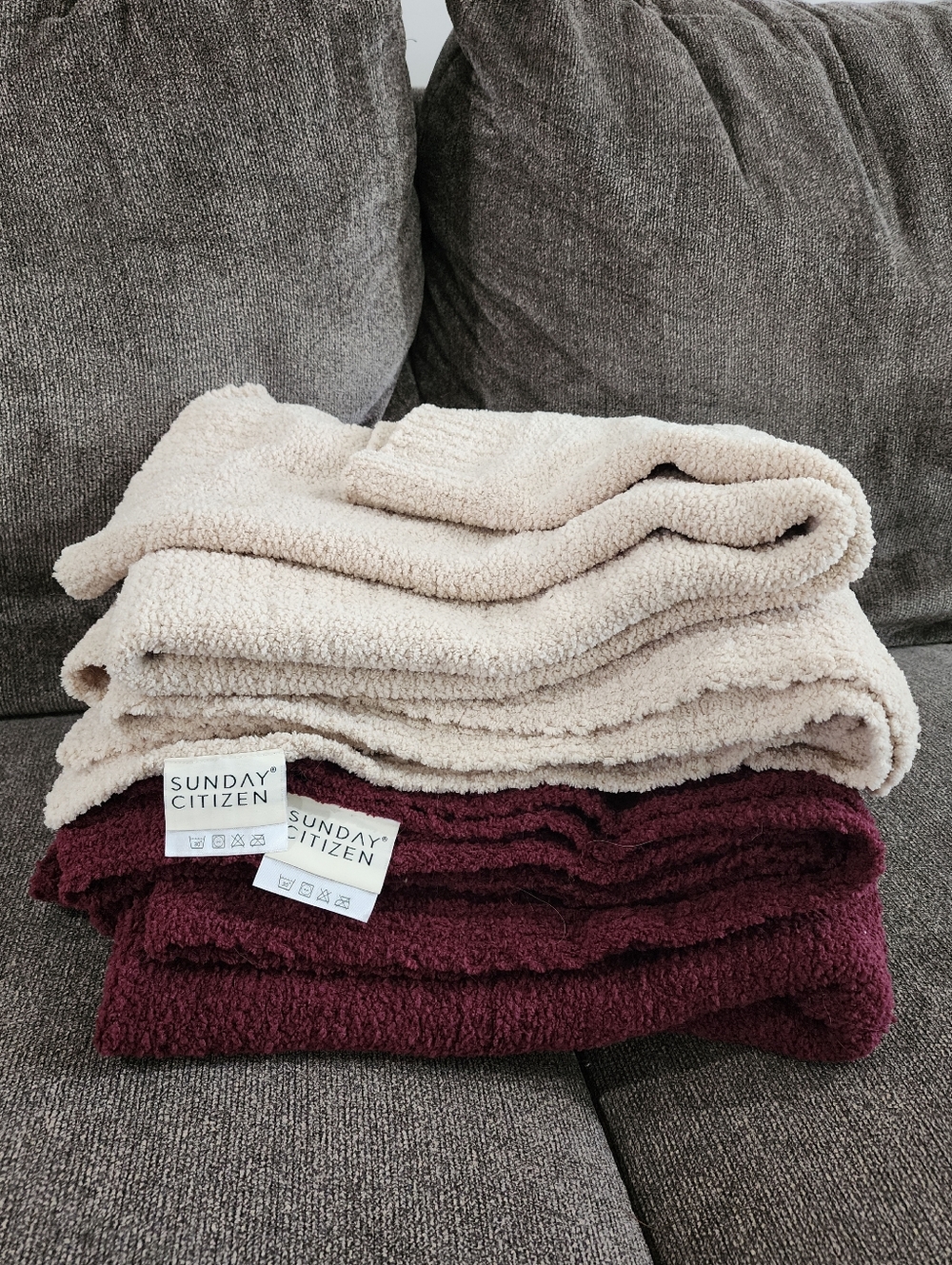 Sunday Citizen Snug Lap Throw Blankets